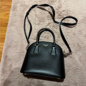 Kate Spade Sylvia Medium Dome Satchel Black